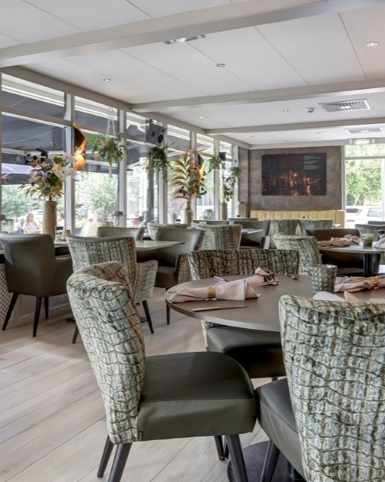 Het sfeervolle restaurant van Het Rechthuis